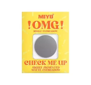 MIYO OMG MATTE EYESHADOW MATOWY CIEŃ DO POWIEK 16 IRON 1,3G