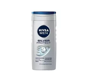 NIVEA MEN Silver Protect żel pod prysznic 3w1 dla mężczyzn 250 ml
