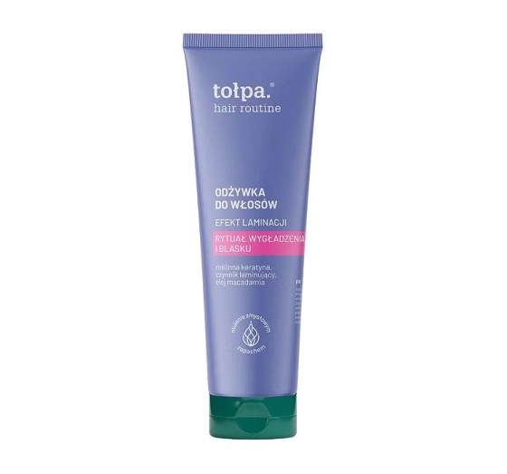 Tołpa Hair Routine wygładzająca odżywka do włosów efekt laminacji 175 ml