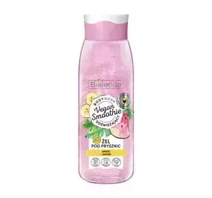 Bielenda Vegan Smoothie odświeżający żel pod prysznic Arbuz Banan 400 g