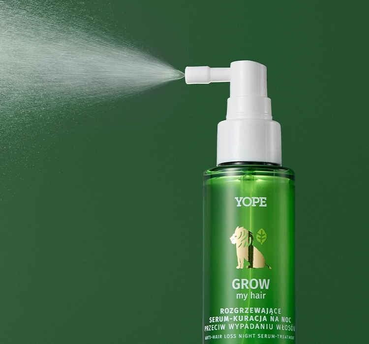 Yope Grow My Hair kuracja na noc rozgrzewające serum przeciw wypadaniu włosów 110ml