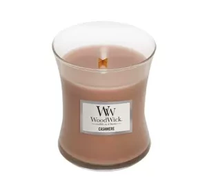WOODWICK MEDIUM JAR CANDLE ŚWIECA ZAPACHOWA CASHMERE 275G