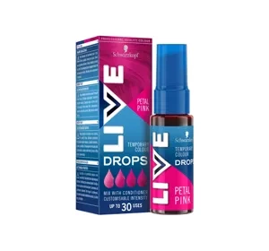 Schwarzkopf Live Drops półtrwała farba do włosów Petal Pink 30ml