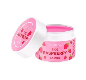 CLARESA SAUCY LIPS PEELING DO UST HOT RASPBERRY 15G