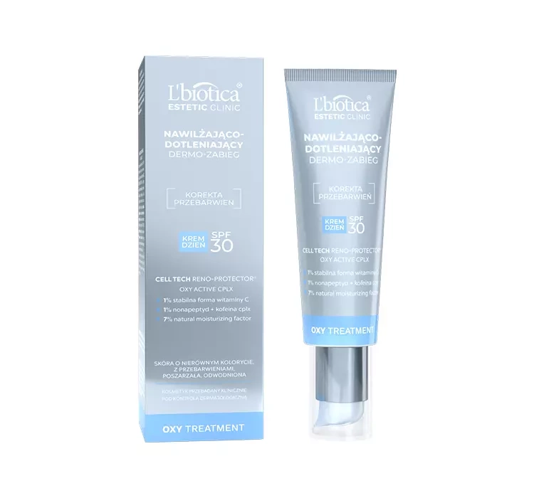 L'biotica Estetic Clinic Oxy Treatment nawilżająco-dotleniający krem na dzień SPF30 35ml