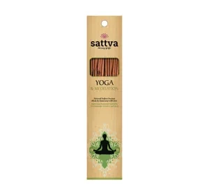 SATTVA KADZIDEŁKA YOGA & MEDITATION 15 SZTUK