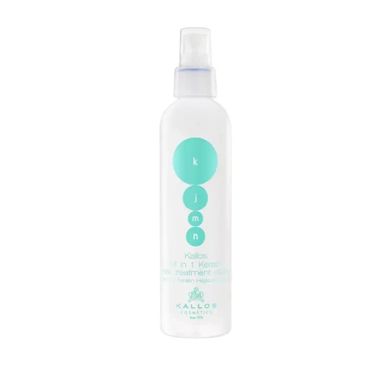 KALLOS KJMN KERATIN PIELĘGNUJĄCY SPRAY DO WŁOSÓW Z KERATYNĄ 14W1 200ML