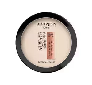 Bourjois Always Fabulous matujący puder do twarzy 50 Porcelain 10 g