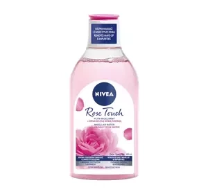 NIVEA Rose Touch płyn micelarny z organiczną wodą różaną 400 ml