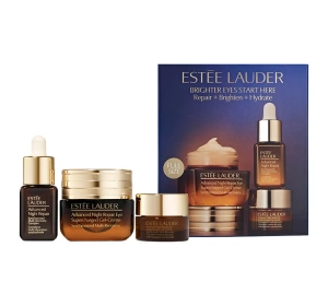 Estée Lauder Advanced Night Repair Eye Cream Skincare Set Repair + Brighten + Hydrate zestaw krem 15 ml + mini krem 5 ml + serum 7 ml