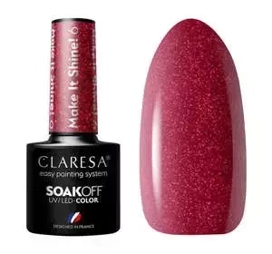 Claresa hybrydowy lakier do paznokci Make It Shine 6 5 g
