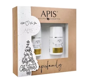 Apis Re-Vit C Home Care zestaw kremów do pielęgnacji twarzy krem na dzień SPF15 50 ml + krem na noc 50 ml