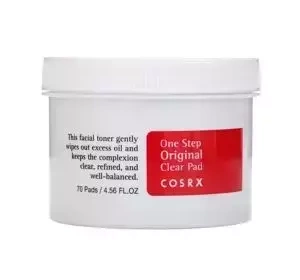 Cosrx One Step Original Clear Pad płatki złuszczająco-oczyszczające 70 sztuk