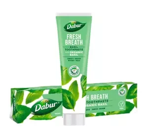 Dabur Fresh Breath pasta do zębów z organiczną Bazylią 100 ml