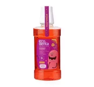 Ecodenta płyn do płukania jamy ustnej dla dzieci Truskawka 250 ml
