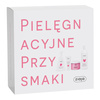 Ziaja Marshmallow Pielęgnacyjne Przysmaki zestaw prezentowy peeling cukrowy 300 ml + żel pod prysznic 500 ml + pianka myjąca do ciała i dłoni 250 ml + krem do rąk 50 ml