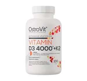 OstroVit Witamina D3 4000 + K2 suplement diety 100 tabletek