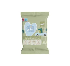 Gugu Love & Care Classic chusteczki nawilżane 25 sztuk