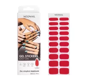 Neonail Hybryda w naklejkach M06