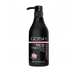 Gosh Rose Oil wegańska odżywka do włosów przetłuszczających się 450ml