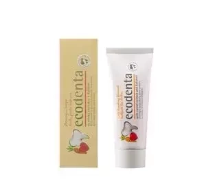 Ecodenta pasta do zębów dla dzieci Poziomka 75 ml