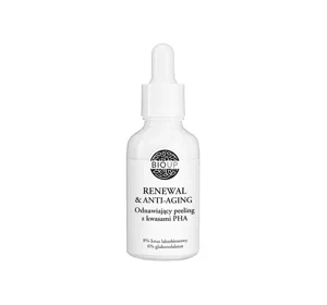Bioup odnawiający peeling do twarzy z kwasami PHA Renewal & Anti-Aging 30 ml