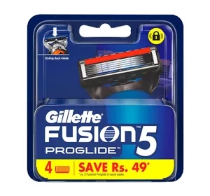 Gillette Fusion5 ProGlide wkłady do maszynki do golenia dla mężczyzn 4 sztuki
