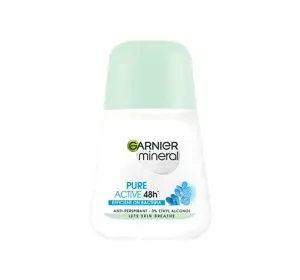 Garnier Mineral Pure Active 48h antyperspirant dla kobiet roll-on 50 ml