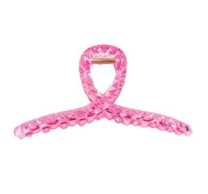 eCarla ozdobna spinka do włosów XL SP186 Popy Pink