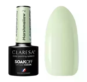 Claresa hybrydowy lakier do paznokci Marshmallow 2 5 g