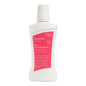 Ziaja Mintperfekt Sensitiv płyn stomatologiczny zmniejszający nadwrażliwość 500 ml