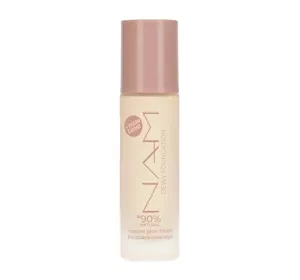 NAM rozświetlający podkład w płynie 01C Swan 30 ml