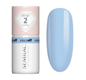 Semilac Easy Off lakier hybrydowy L15 Azul Blue 7 ml