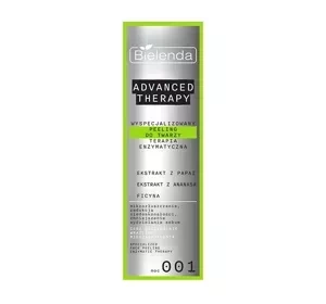 Bielenda Advanced Therapy wyspecjalizowany peeling do twarzy Terapia Enzymatyczna 001 30 ml
