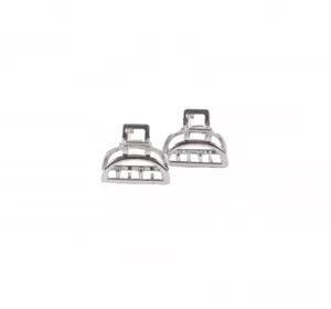 Donegal Klamry metalowe FA-5702 srebrne 2 sztuki