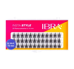 Ibra Insta Style syntetyczne kępki rzęs 12 mm