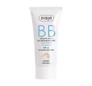 Ziaja krem BB na niedoskonałości skóry tłustej i mieszanej SPF15 odcień naturalny 50 ml