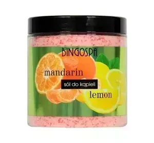 Bingospa Mandarin & Lemon sól do kąpieli 900g