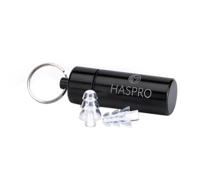 Haspro Sleep EarPlugs wielorazowe zatyczki do spania i odpoczynku Regular 2 sztuki