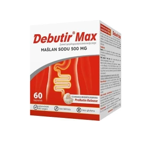 Debutir Max maślan sodu 500 mg 60 kapsułek