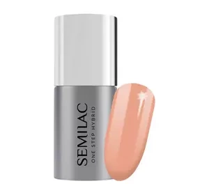 Semilac One Step Hybrid lakier hybrydowy 3w1 S450 Inner Warmth Peach 5 ml