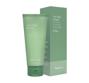 Farmstay Tea Tree Biome pianka oczyszczająca do twarzy o niskim pH 180 ml
