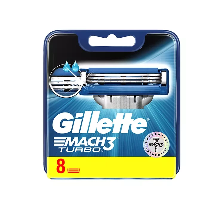 Gillette MACH3 TURBO 8パック Gillette mach3 turbo wkłady do maszynki do golenia 8 sztuk