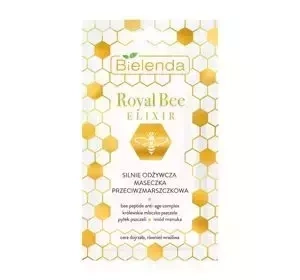 Bielenda Royal Bee eliksir silnie odżywcza maseczka przeciwzmarszczkowa 8g