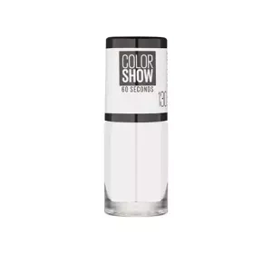 Maybelline Color Show 60 Seconds tradycyjny lakier do paznokci 130 Winter Baby 6,7 ml