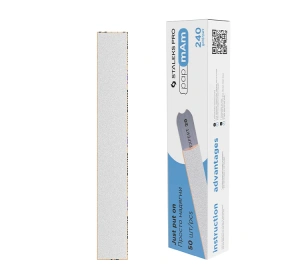 Staleks Pro Just Put On wymienne pilniki białe papmAm Expert 22 240 grit 50 sztuk