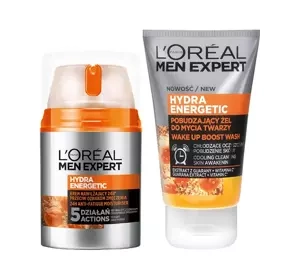 L'Oréal Paris Men Expert Hydra Energetic żel do mycia twarzy + krem nawilżający