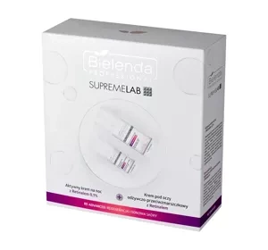 Bielenda Professional Supremelab Re-Advanced zestaw kosmetyków krem z Retinalem 0,1% 50 ml + krem pod oczy 15 ml
