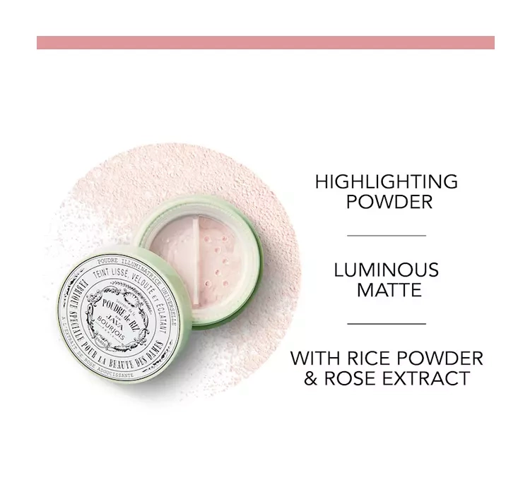Bourjois sypki puder rozświetlający Poudre de Riz