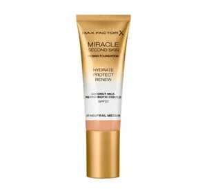 Max Factor Miracle Second Skin podkład 07 Neutral Medium 30 ml